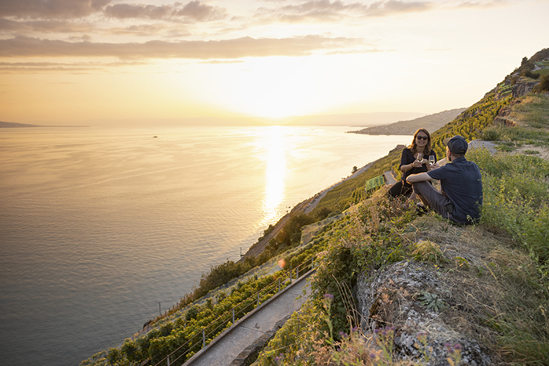 Les plaisirs du vin à Lavaux © Switzerland Tourism / Dominik Baur
