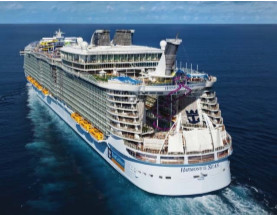 Marseille accueillera l'Harmony of the Seas pour la première fois mardi 21 juin 2016 - Photo : Royal Caribbean International