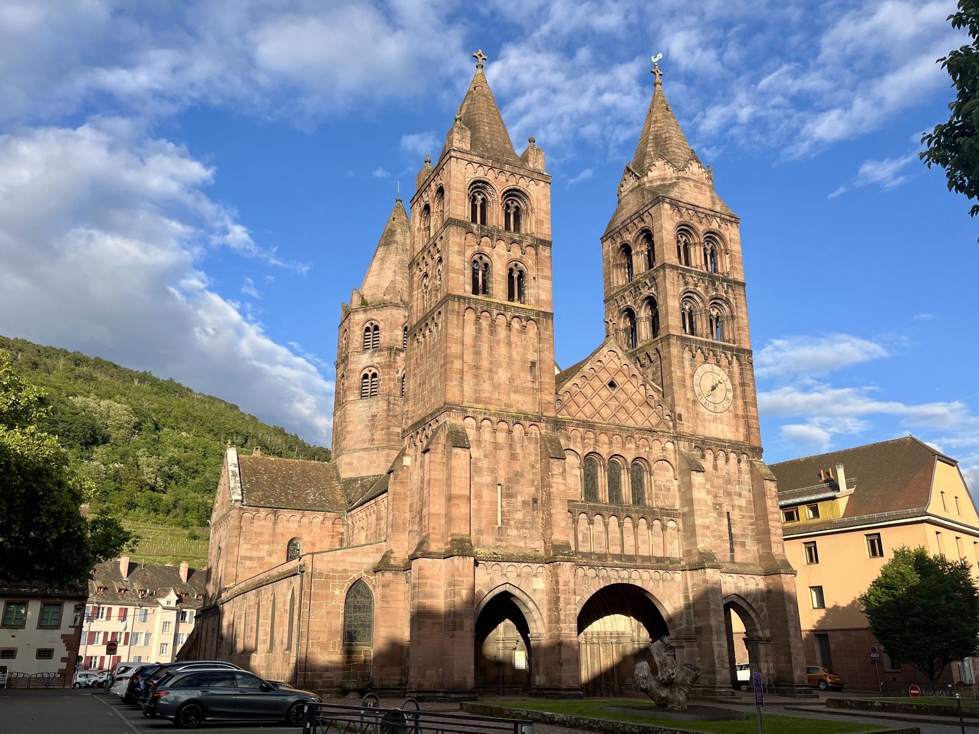 Guebwiller. L'église Saint-Léger. PB