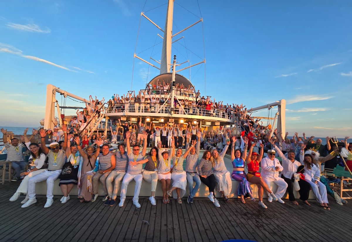 Les participants au Convenc'Tour 2026 sur le Club Med 2 - Photo CE