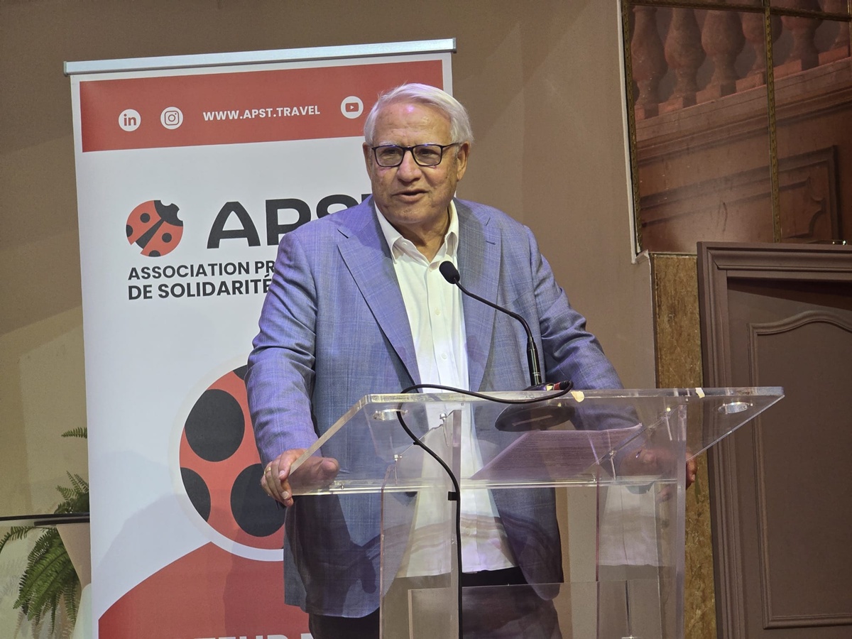 Mumtaz Teker, président de l'APST, a annoncé le résultat des votes lors de l'AG du 24 juin 2026 - Photo : CE