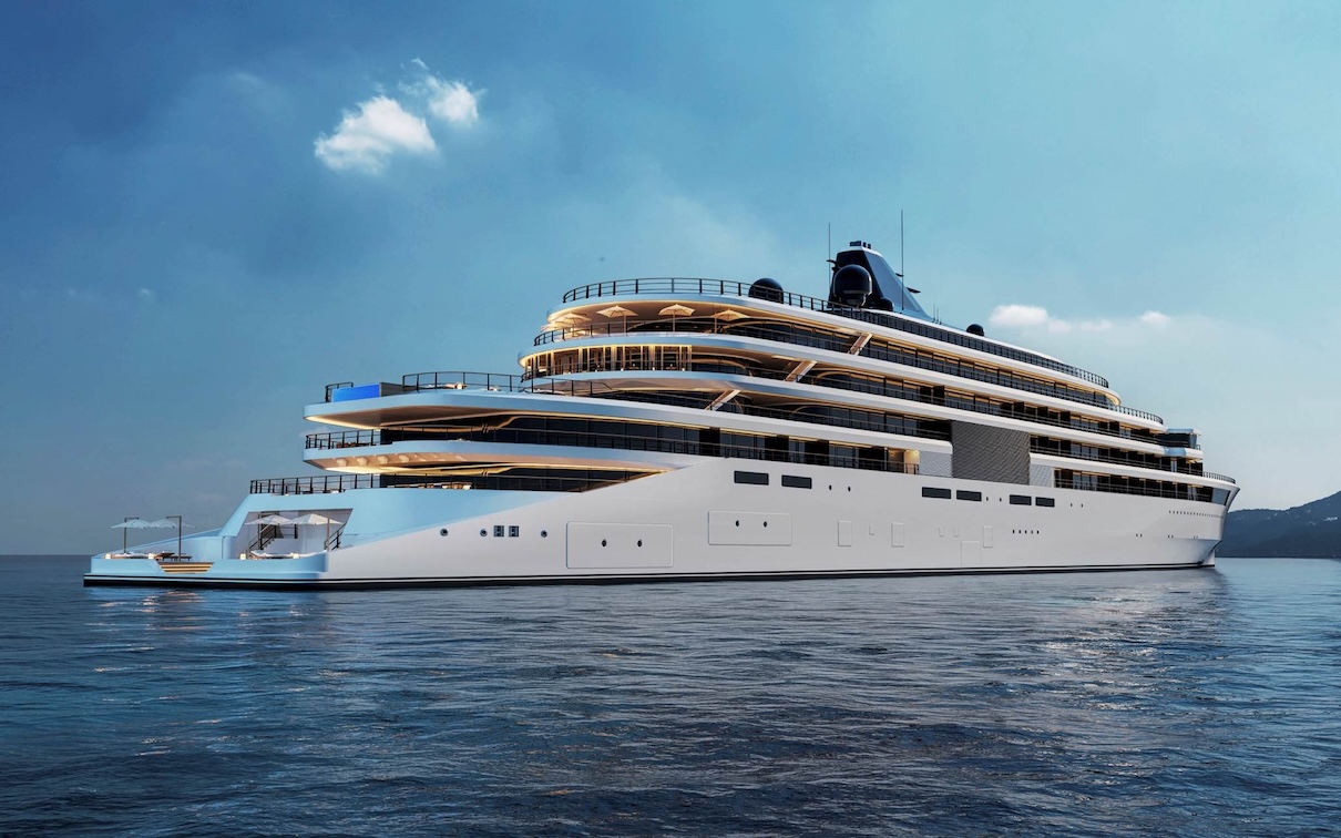 À partir du 21 novembre 2027, le yacht de 180 mètres prendra ses quartiers à Saint John's, à Antigua-et-Barbuda @SINOT