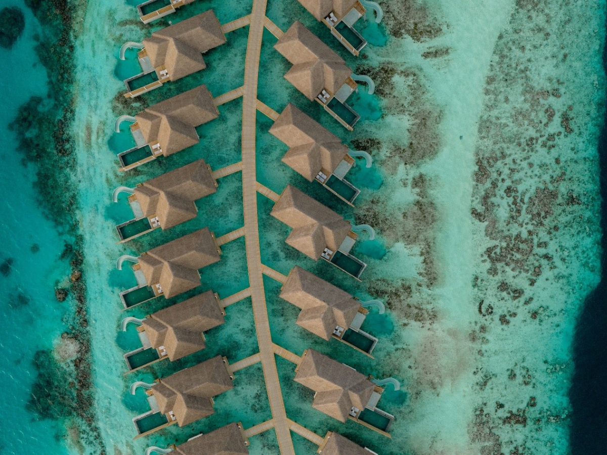 Les nouvelles Ocean Signature Villas with Pool and Slide ont été inaugurées le 15 juin au Sun Siyam Vilu Reef. © Sun Siyam