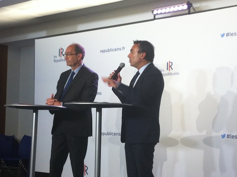 Yves Coulon et Eric Woerth présentent leurs projets pour le tourisme. DR-LAC
