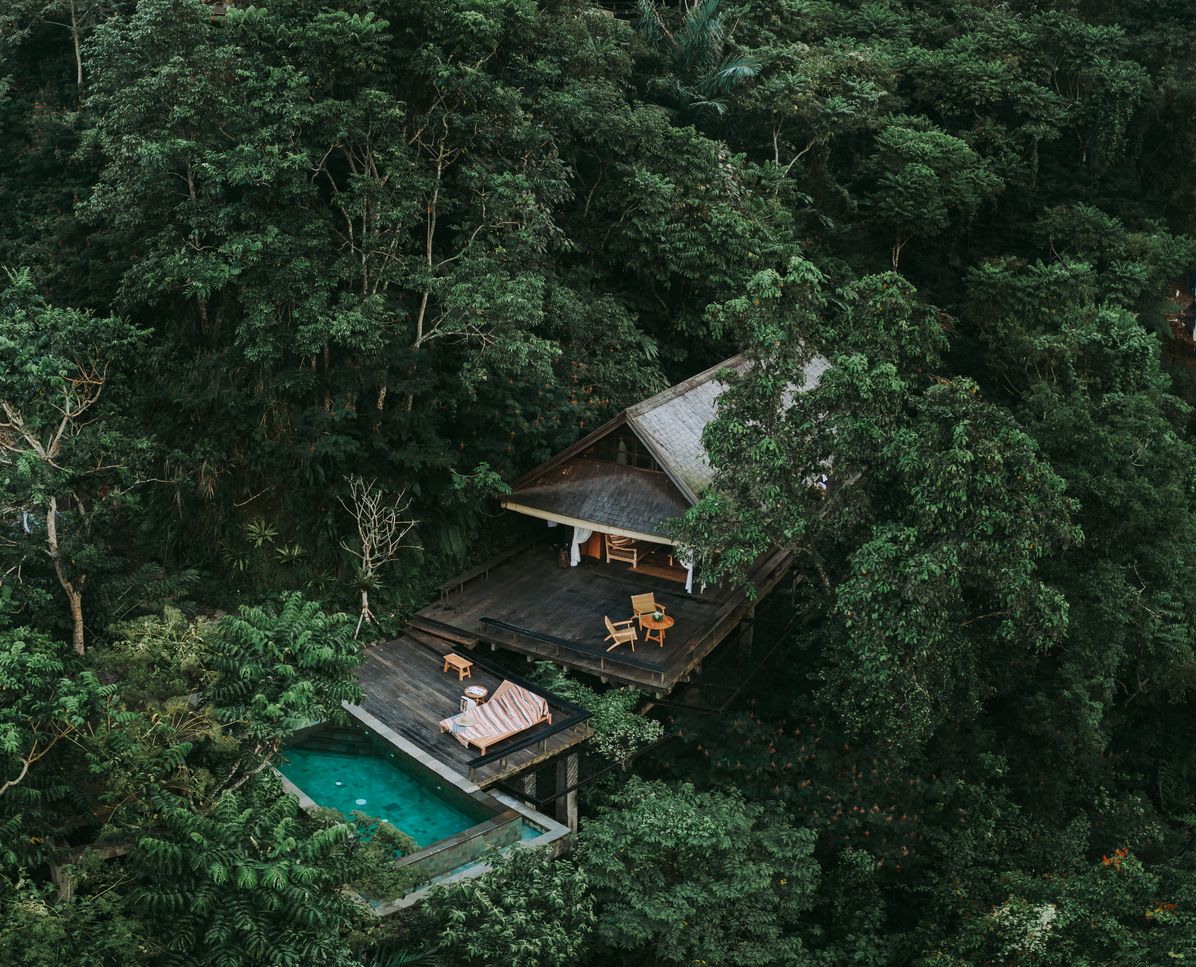Les villas de Buahan, A Banyan Tree Escape sont guidées par la philsophie "ni murs, ni portes". © Banyan Tree