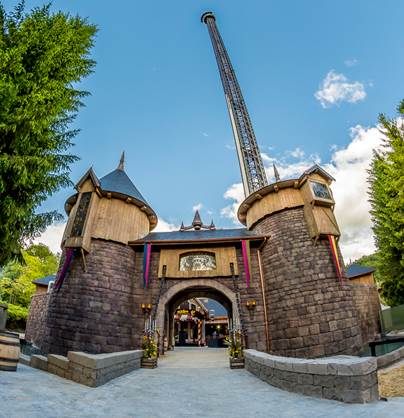 Le Donjon de l'Extrême est l'une des deux nouvelles attractions de Nigloland pour l'été 2016 - Photo : Nigloland