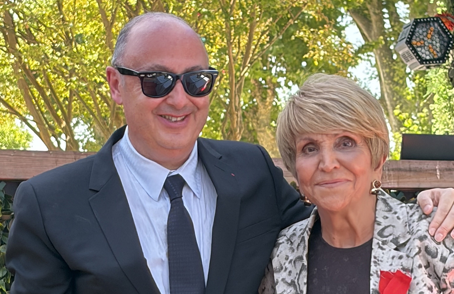 Adriana Minchella et Laurent Abitbol (crédit JDL)