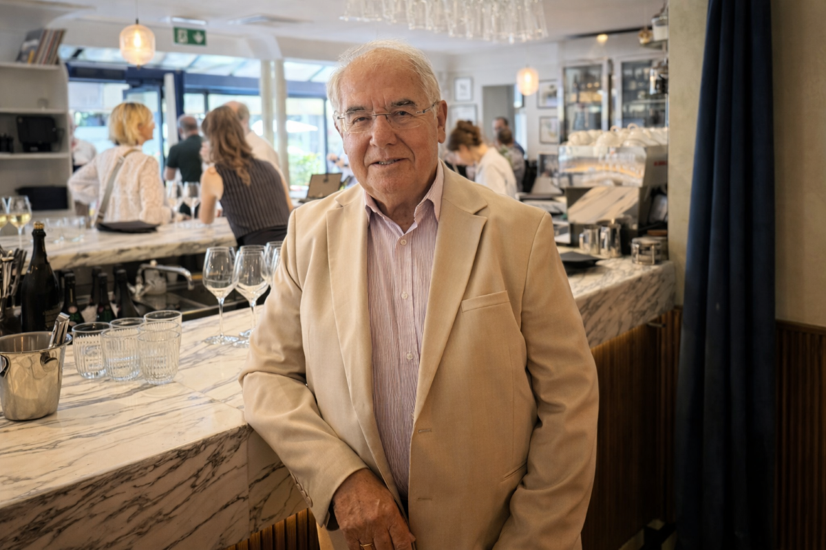 Jean Louis Baroux à Paris le 6 juillet lors du déjeuner APG. Photo : C.Hardin