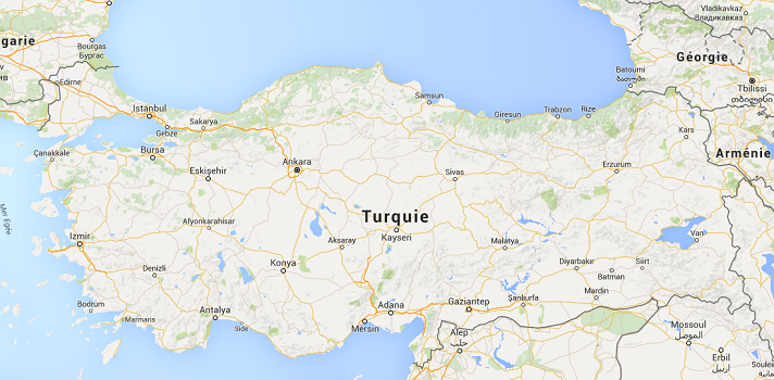 Les attentats dissuadent les voyageurs de se rendre en Turquie - DR : Google Maps