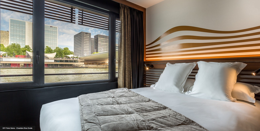 Guests at the OFF Paris will be able to enjoy a panoramic view on the Seine - Photo : OFF Paris