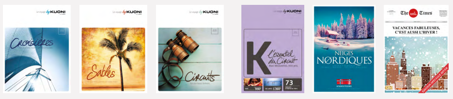 L'ensemble de la production de Kuoni France pour 2017 est disponible à la vente - DR : Kuoni France