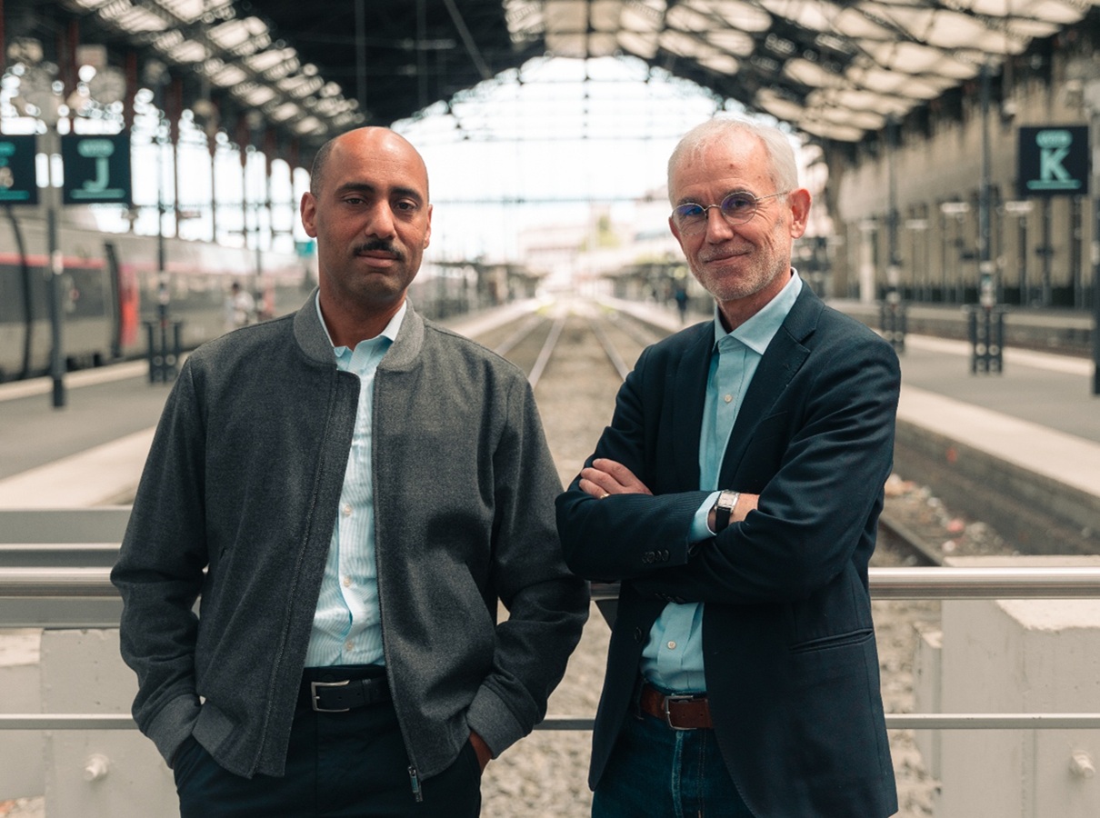 David Mascorda et Guillaume de Marcillac, les deux fondateurs de Pegasus Trains - Crédit photo : Emile Rivet