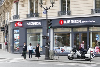La nouvelle agence France Tourisme situé  l'Opéra à Paris - DR