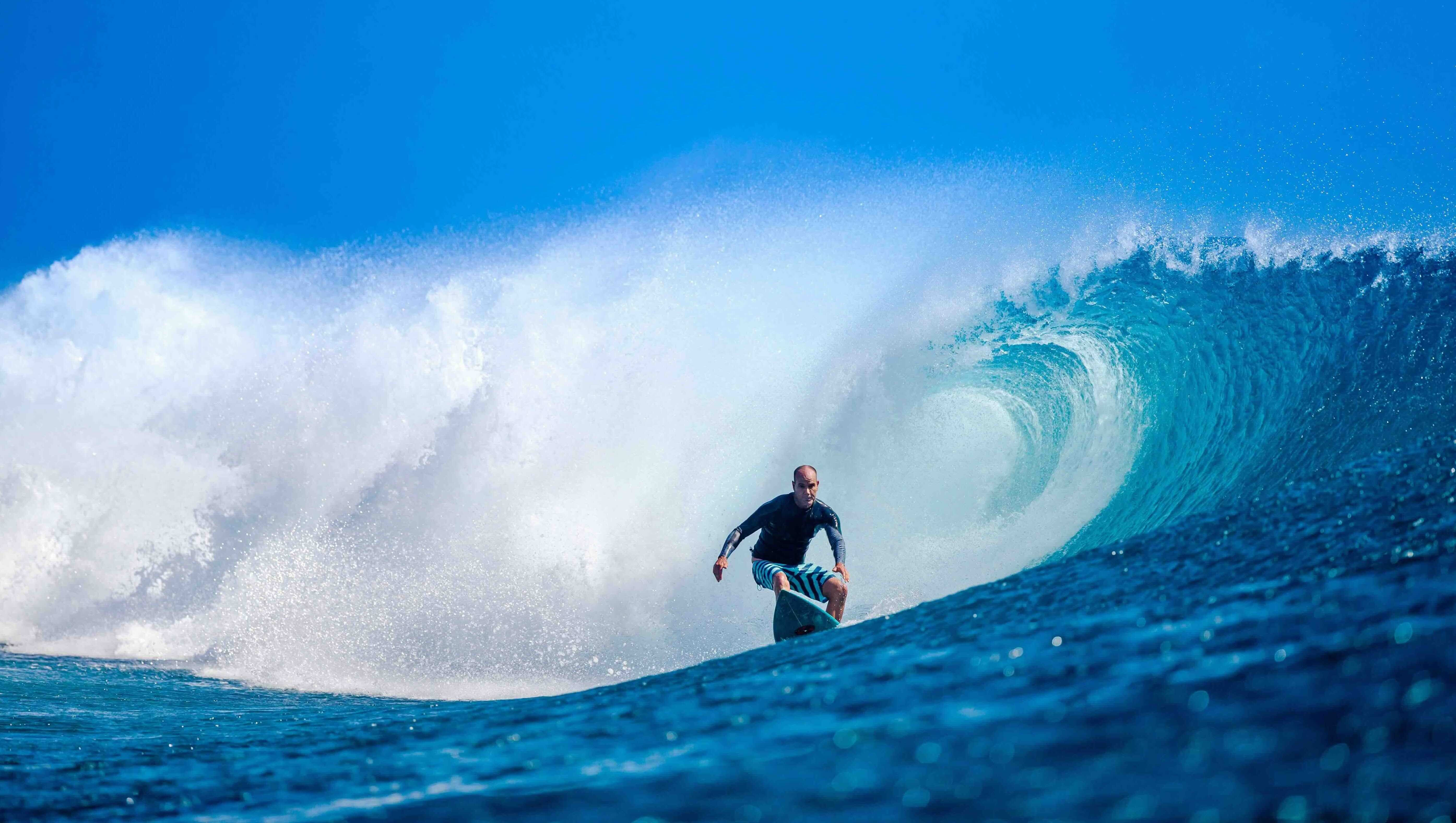 Des spots de surf exceptionnels comme, ici, à Cloudbreak - Photo : Tourism Fiji