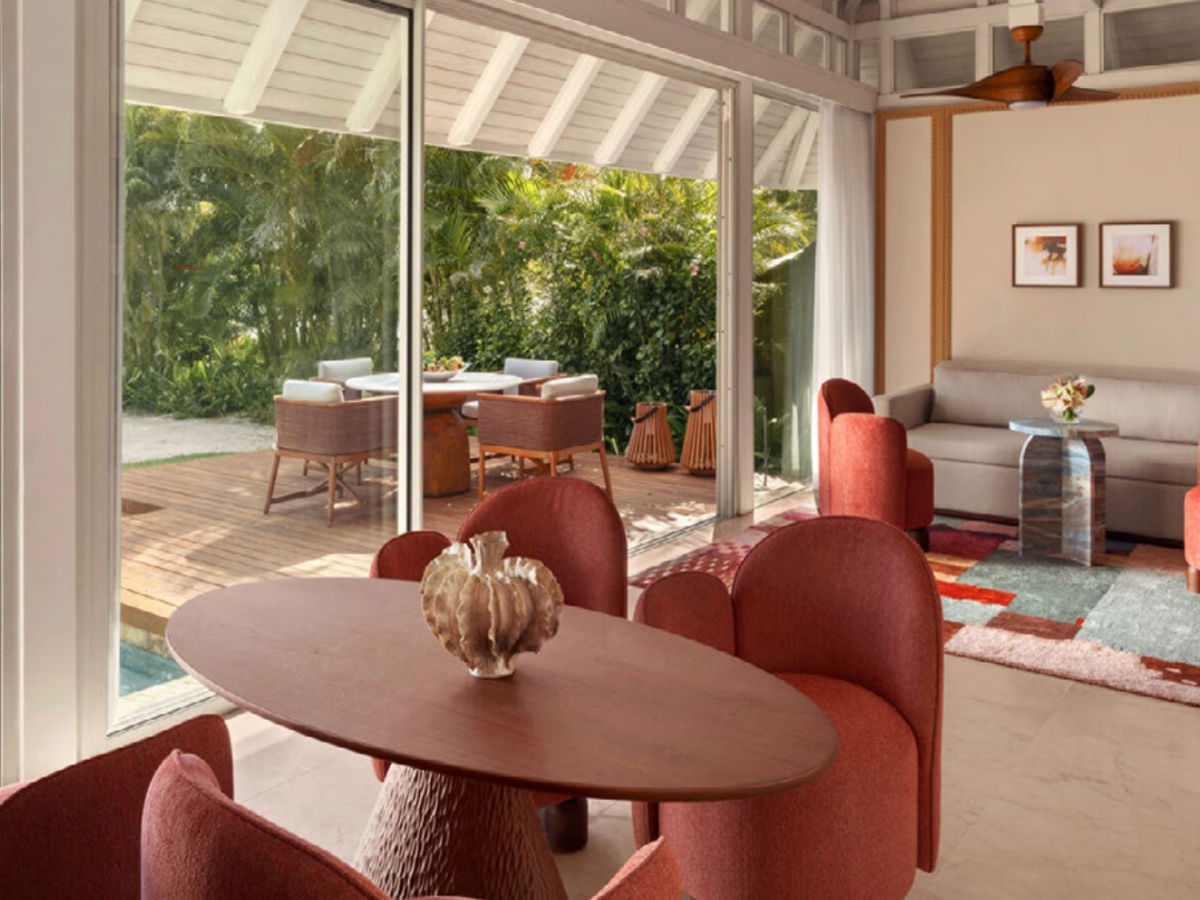 La rénovation a également été pensée pour faire évoluer les ambiances au fil de la journée.   Photo: Four Seasons