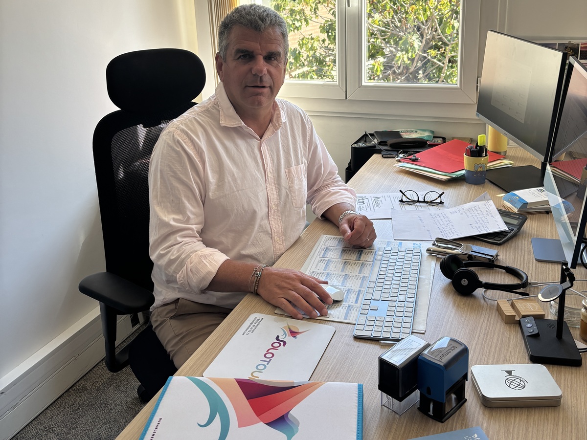 Malgré la conjoncture économique, Jean-François Guieu, directeur général de Solotour vise un chiffre d’affaires entre 16 et 17 M€ en 2026.  @solotour