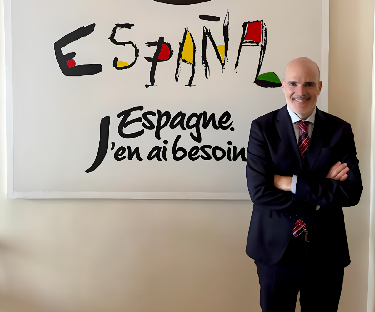 José Antonio Benedicto Iruiñ nouveau Conseiller au Tourisme de l'Espagne en France - , photo de l'office du tourisme d'Espagne