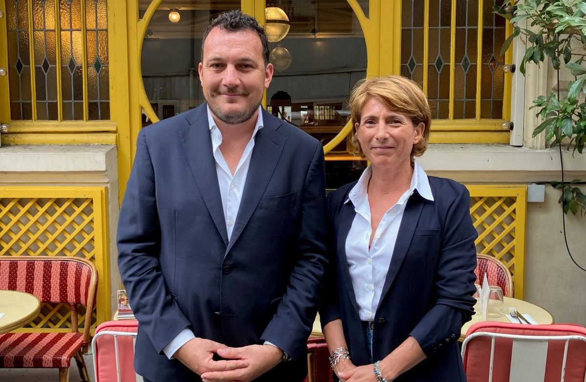 Brice Sannac et Céline Viale, candidats à la présidence de l'UMIH. Photo: TB