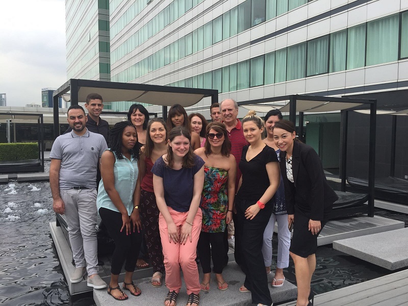 19 agents de voyages ont participé à l'éductour Thaïlande, du 19 au 26 juin 2016, avec SriLankan Airlines, les hôtels Centara et Bangkok Airways - DR : J.-P.C. 19 agents de voyages ont participé à l'éductour Thaïlande, du 19 au 26 juin 2016, avec SriLankan Airlines, les hôtels Centara et Bangkok Airways - DR : J.-P.C.