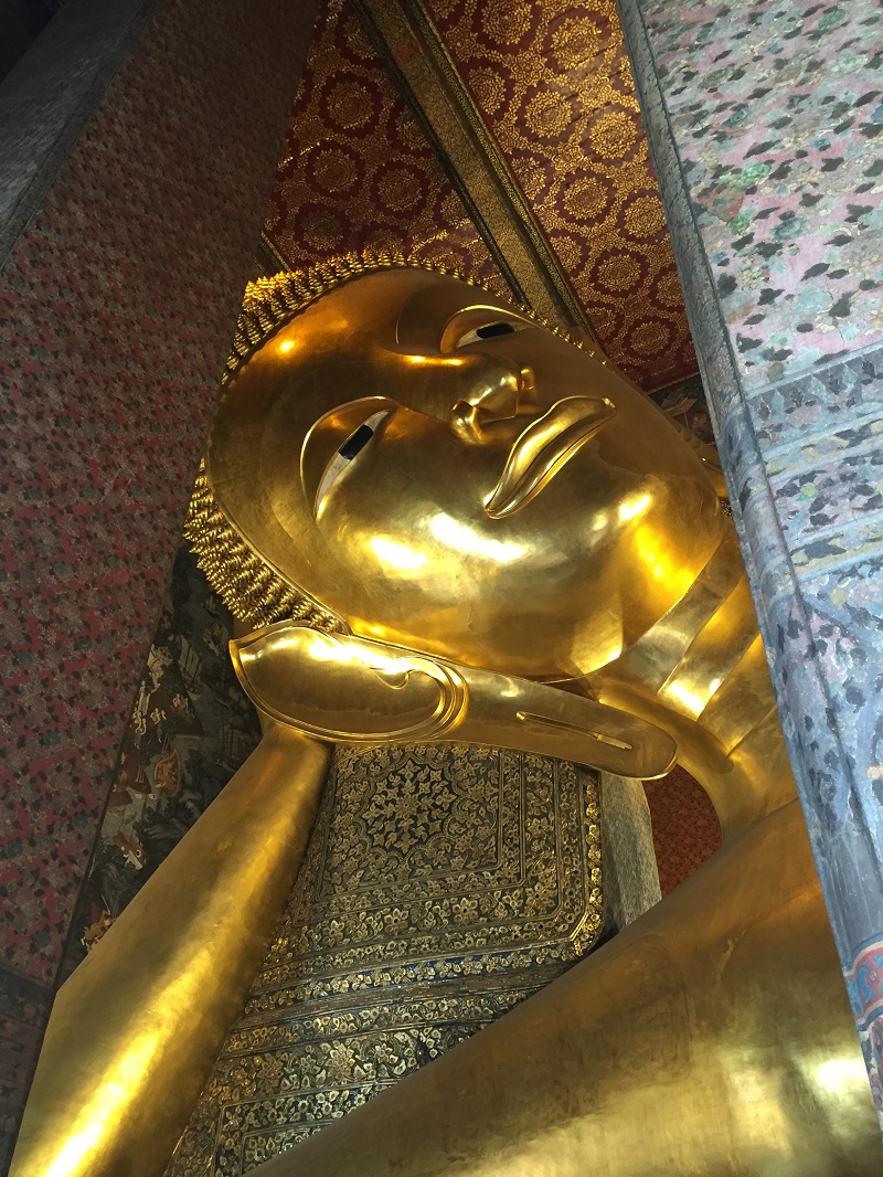 Le bouddha couché - DR : J.-P.C. Le bouddha couché - DR : J.-P.C.