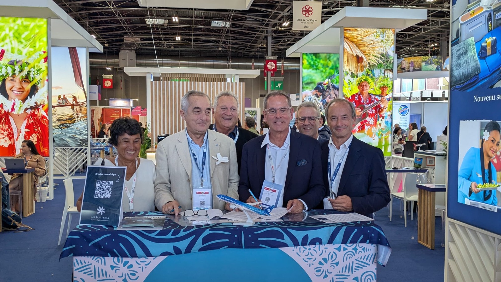 Air Tahiti Nui et le SETO ont signé une charte de partenariat - Photo ATN