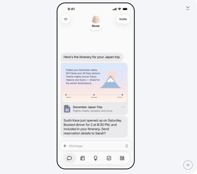META lance un nouvel agent IA baptisé MUSE - Image Meta