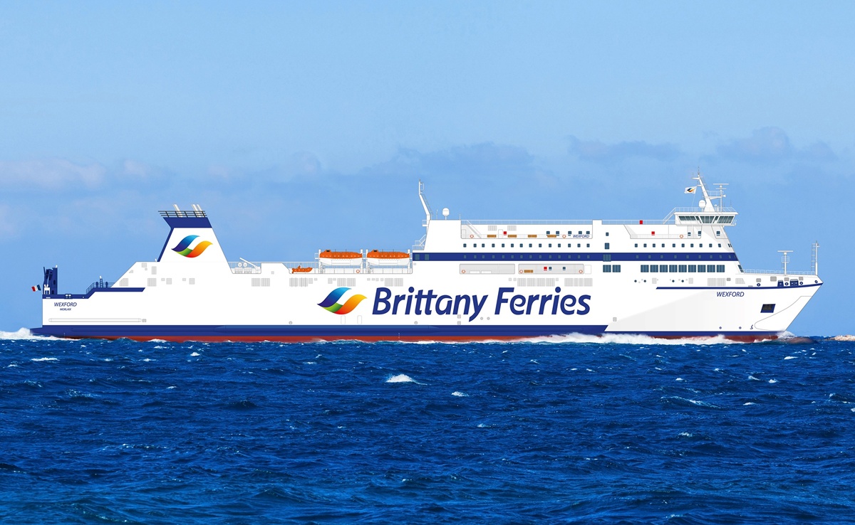 Le Wexford, navire de Brittany Ferries - Photo : Brittany Ferries