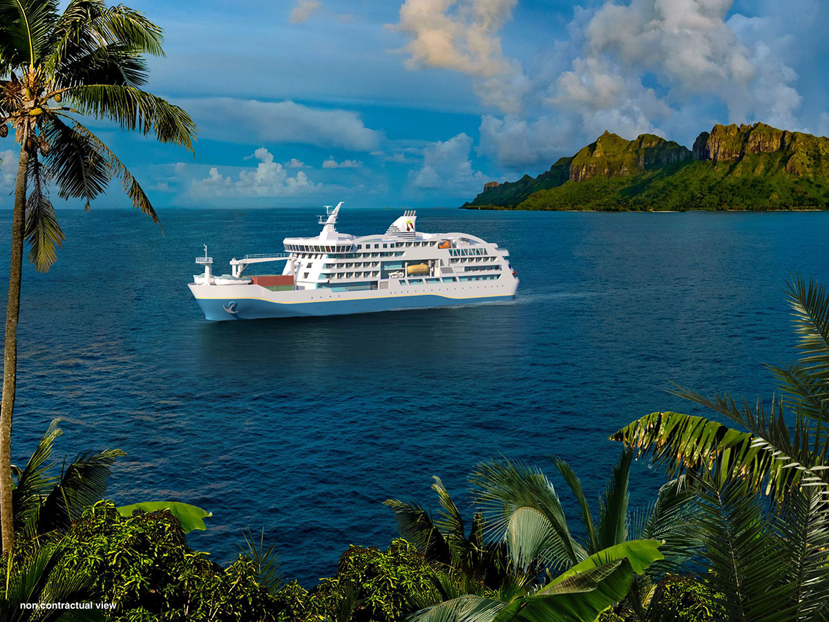 Jules Wong, fondateur d'Aranui, aura participé à faire rayonner à l'international les îles Marquises - Photo : Aranui Cruises
