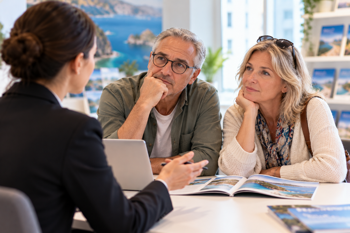 Les clients en agences sont-ils plus exigeants ? - Photo IA, Chat GPT