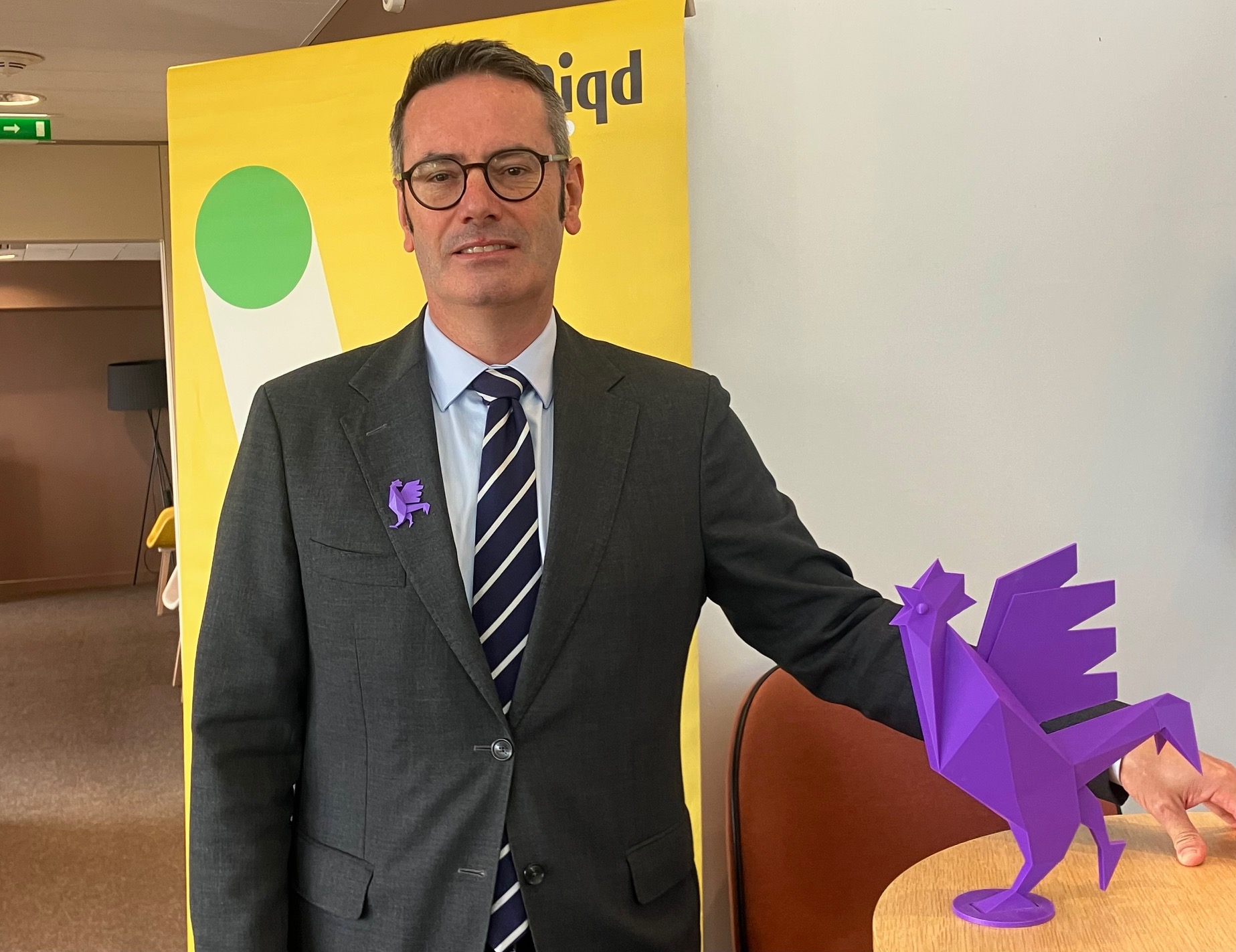 Eric Versey, directeur exécutif du financement et du réseau chez Bpifrance - Photo : TB