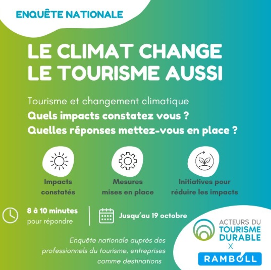 Une enquête oragnisée par les Acteurs du Tourisme Durable (ATD) - DR