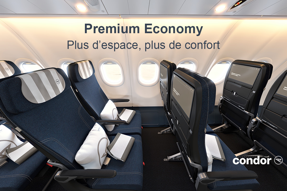 Premium Economy Condor Airbus 330neo © Condor Flugdienst
