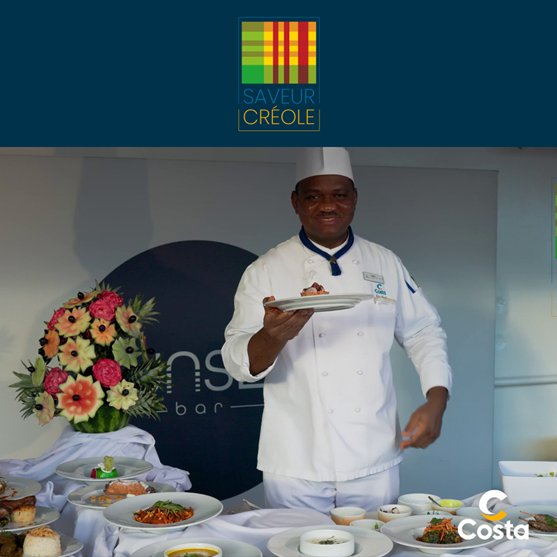 Saveur Créole, Gastronomie © Costa Croisières