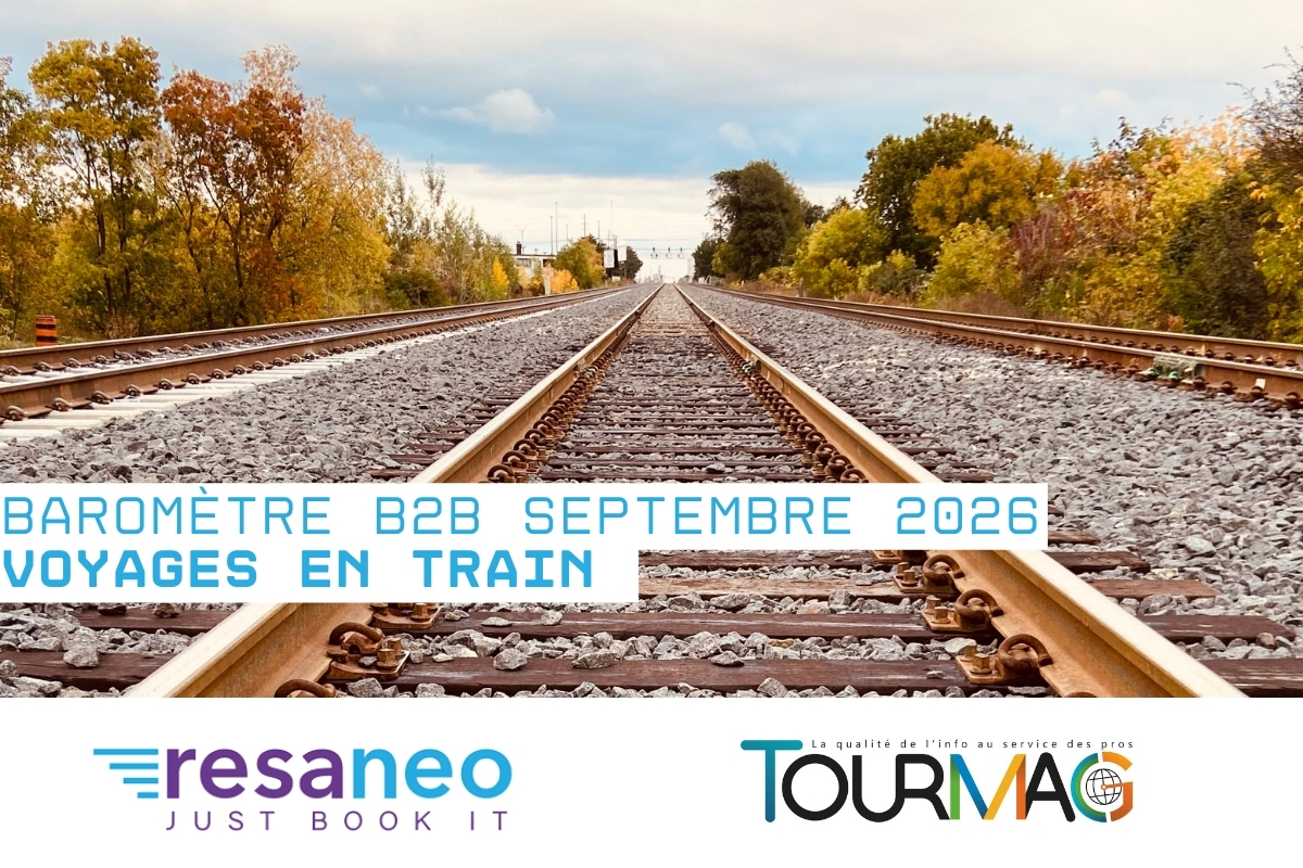 Le baromètre du voyage en train Resaneo est à retrouver tous les mois - Photo Canva