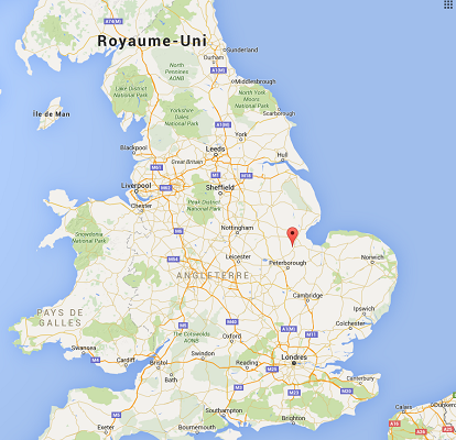 Le fusillade s'est produite à Spalding, dans l'est de l'Angleterre - DR : Google Maps