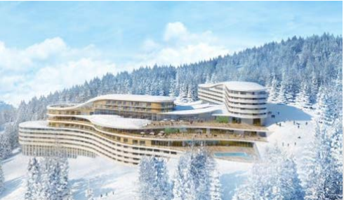 Le village Club Med des Arcs sera ouvert l'hiver mais aussi l'été - Photo : Club Med