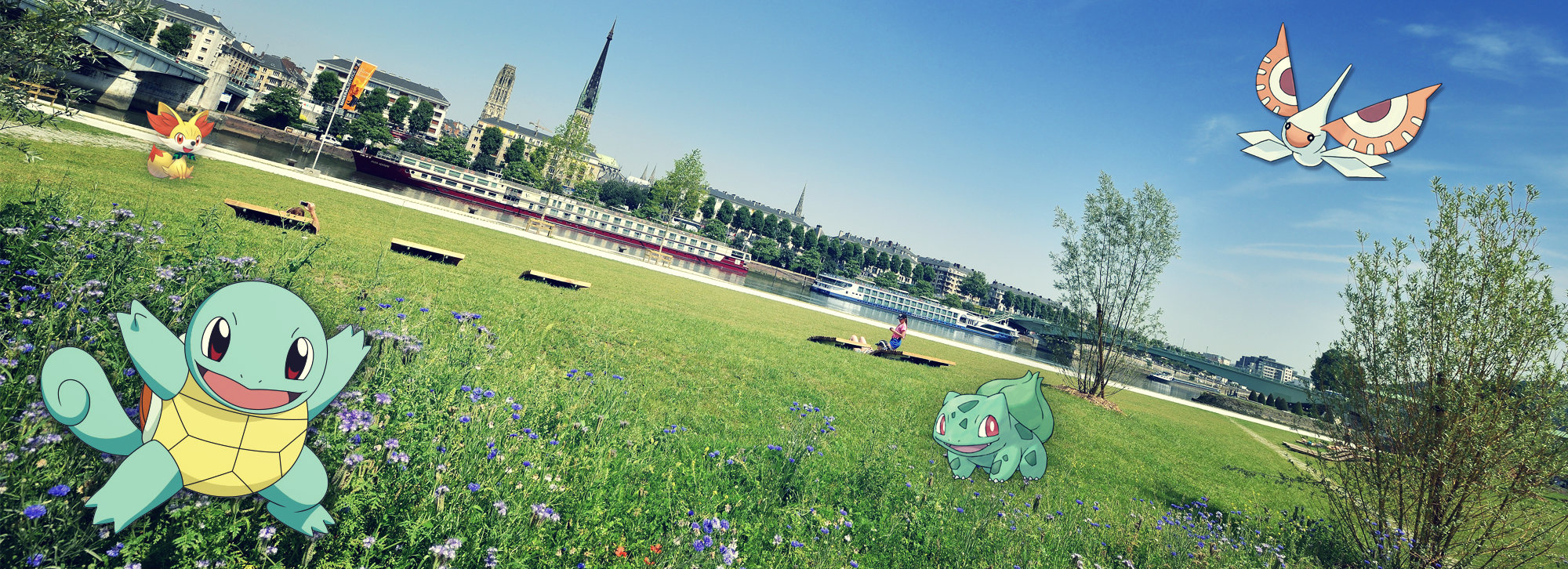 L'Office de Tourisme de Rouen invite les joueurs à une grande chasse aux Pokémon (c) Office de tourisme de Rouen