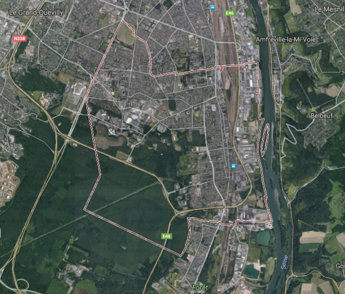 Saint-Etienne-du-Rouvray est situé à côté de Rouen - DR