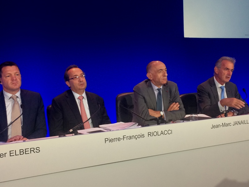 Première présentation des résultats financiers pour le nouveau PDG d'Air France, Jean-Marc Janaillac - DR : DG