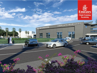 Le centre de formation de pilotes d'Emirates ouvria en octobre 2016. - Photo DR