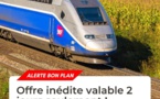 Bon plan SNCF : Découvrez l'offre inédite valable 2 jours !