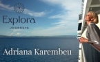 Adriana Karembeu découvre pour la première fois le voyage en croisière à bord d’Explora Journeys Adriana Karembeu découvre pour la première fois le voyage en croisière à bord d’Explora Journeys