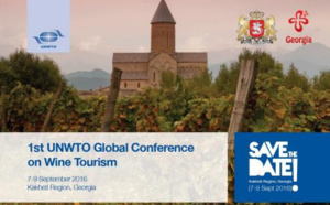 Georgie : l'OMT organise sa 1ere Conférence mondiale sur l'oenotourisme