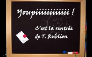 Septembre : la rentrée c'est pas rose... la rentrée c’est mo-ro-se ! Septembre : la rentrée c'est pas rose... la rentrée c’est mo-ro-se !