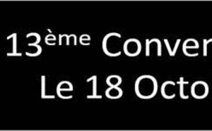Le Cediv organisera son 13e Convenctour à Paris