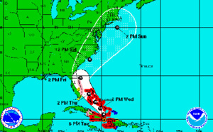 USA : l'ouragan Matthew menace la Caroline du Nord et la Floride