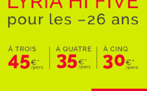 TGV Lyria lance une offre pour les jeunes de moins de 26 ans