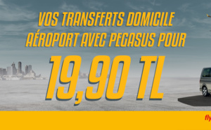 Un nouveau service de transfert aéroport pour les passagers de Pegasus Airlines