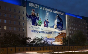 Odalys : une affiche de 655 m² sur le périphérique parisien jusqu'à fin novembre 2016