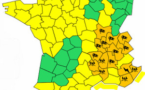 Vent, pluie et orages : 15 départements en vigilance orange ce lundi 21 novembre 2016